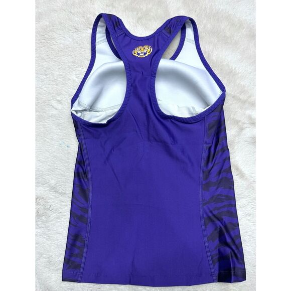 Nike Pro Elite LSU Tigers Track Field Running top Singlet 825142-XXX Women Small - Picture 3 of 7